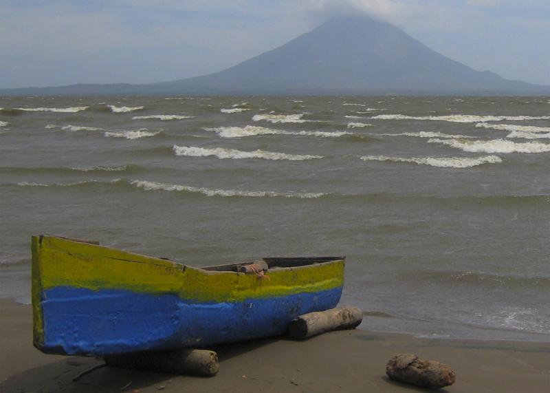 Lago Nicaragua - View toward Ometepe ©2008 Martin Oretsky